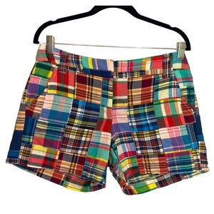 J. Crew City Fit Patchwork Shorts